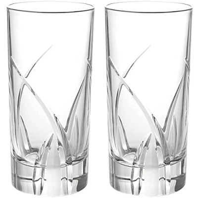Image of RCR Crystal Da Vinci Grosseto Highball Tumblers (Pair)