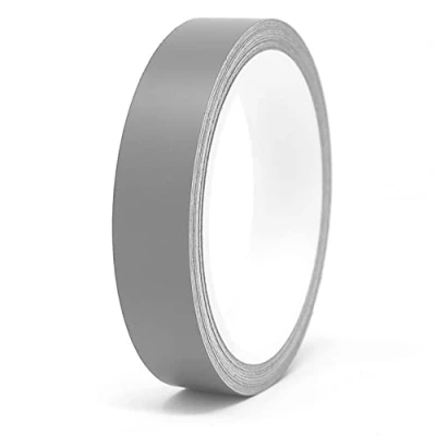 Image of Finest Folia 10 Metres Matt Decorative Strips Car Truck Motorcycle Boat Model Making Crafts DIY Side Adhesive Self (Matte Silver Grey, mm Width)