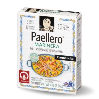 Image of Carmencita Paellero Seafood Paella Spice Mix 12 gr. [Pack 3]