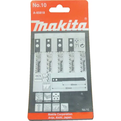 Image of A 85818 Makita Fitting Jigsaw Blades Wood