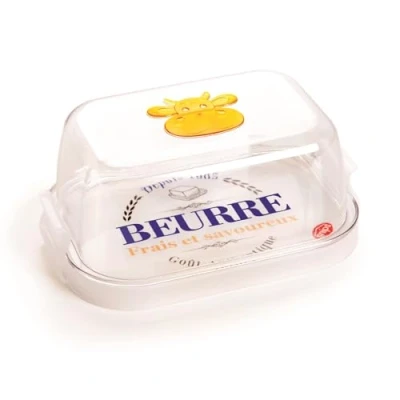 Image of Snips Butter Dish Farm, 0,50 LT, 2 Safety Lock,16 x11,5 x 7 cm, Made in Italy, 0% BPA e phthalate free