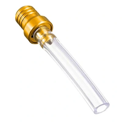 Image of Fuel Tank Breather Pipe,Anti Reverse Gas Petrol Cap Valve Vent ATV Dirt Bike (Gold)