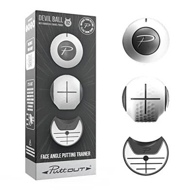 Image of PuttOUT Devil Ball Face Angle Trainer Perfect Your Putting