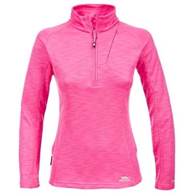 Image of Trespass Women&#039;s FAIRFORD Warm Fleece 200gsm, Grape Wine Marl, XS