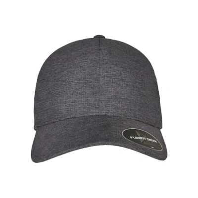 Image of Flexfit Delta Carbon Cap, Men&#039;s, Size: L/XL, Melange charcoal
