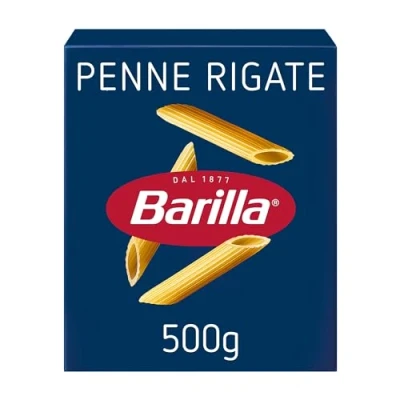 Image of Barilla Pasta Classic Penne Rigate made with durum wheat, 500g
