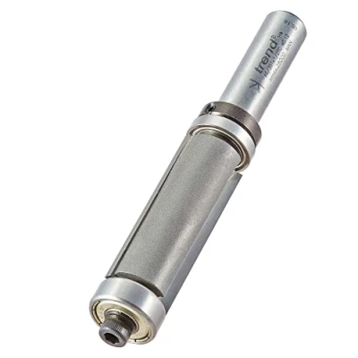 Image of Trend Professional Double Guided Trim Profile Cutter, 1/2 Inch Shank, 19.1mm Cut Diameter, 50mm Length, Tungsten Carbide Tipped, 46/301X1/2TC
