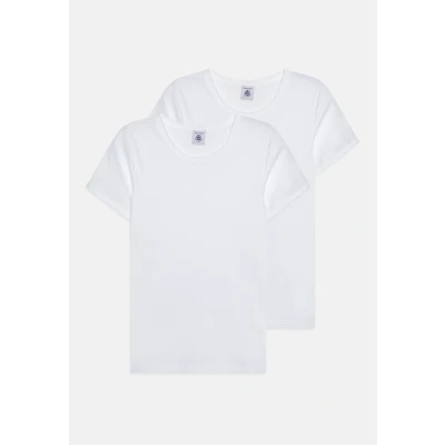 Image of Petit Bateau Junior TEE Permanent 2 PACK Undershirt for kids, Size: 14y, White