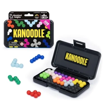 Image of Learning Resources Kanoodle 3D Brain Teaser Puzzle, Travel Game for Adults and Kids Ages 7 8 9 10+, Gift Boys &amp; Girls, Featuring 200 Challenges