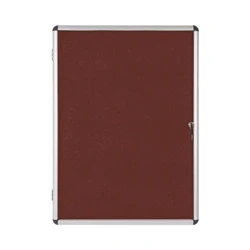 Image of Bi Office Enclore Lockable Board Burgun