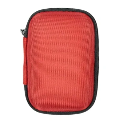 Image of caseroxx Blood glucose meter Hard case suitable for Dexcom G7 / ONE+ in red, diabetic storage