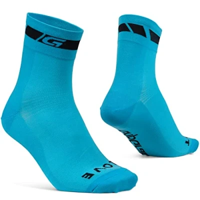 Image of GripGrab Classic Regular Cut Single &amp; Multipack Summer Cycling Socks Road Bicycle Mountain Gravel Bike Indoor Spinning