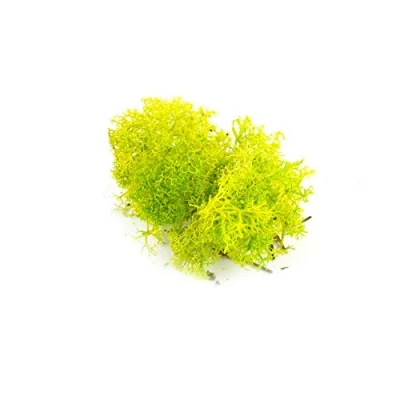 Image of War World Scenics Lichen Light Green Moss Model Foliage 20g Railway Wargame Scenery Landscape Modelling Trees Bushes Hedges Diorama Basing Material