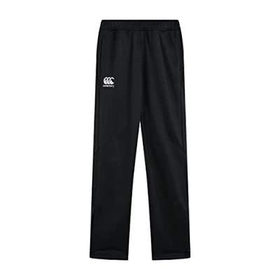 Image of Canterbury Boy&#039;s Vapodri Poly Knit Pant, Tracksuit/Jogging Bottoms, Lounge Pants, Durability and Comfort, Warm, Black, Age 6 (XS)