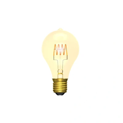 Image of Vintage Soft Coil Horizontal GLS Dimmable LED Filament Bulb 4W E27 Bell Lighting