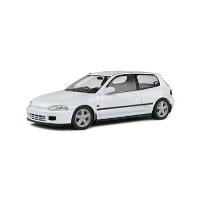 Image of Solido 421186360 1:18 HONDA CIVIC (EG6) WHITE 1991 Model car, 1/18