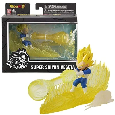 Image of Vegeta Super Saiyan Final Blast Series Figure (Bandai 36152)