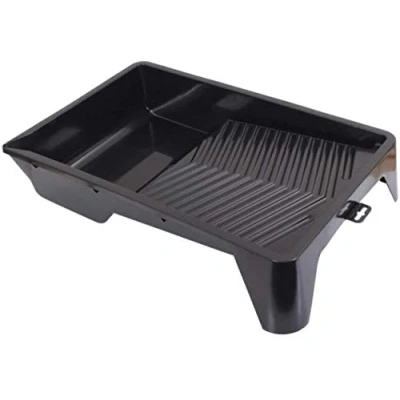 Image of ProDec Heavy Duty 11 inch 100% Recycled Plastic Paint Roller Tray With Textured Anti Skid Grip, Ideal For Trade &amp; DIY Rollers Up To 11&quot; Wide and All Types Of Paint, Varnish, Woodstain