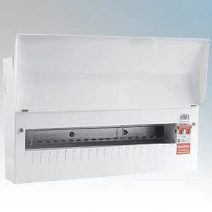 Image of Lewden 19+1 Way 100A Isolator Incomer Metal Clad Consumer Unit