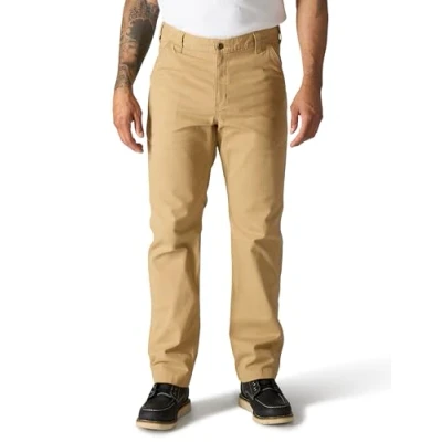 Image of Carhartt Men&#039;s Rugged Flex Relaxed Fit Canvas Work Pant, Dark Khaki, 40W / 34L
