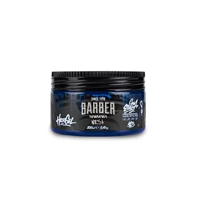 Image of BARBER MARMARA No.34 Hair Styling Gel 250 ml Men&#039;s Strong Hold No Gluing and Residue Alcohol Free Fresh Fragrance Wet Look Rubber Effect