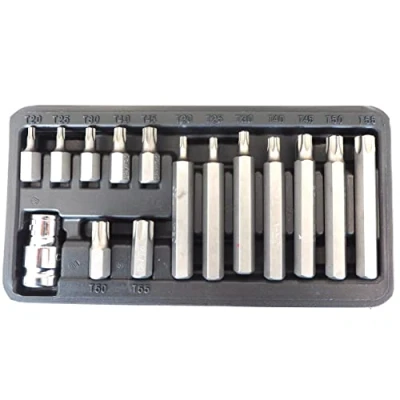 Image of 12x Simply 15pc 10RX Bit Set TSET4