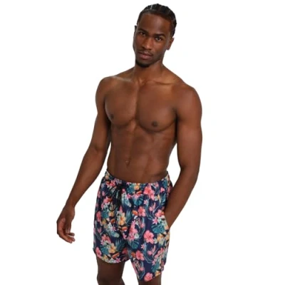 Image of Guinness Hawaiian Toucan Swim Beach Shorts Official Merchandise Multicolor