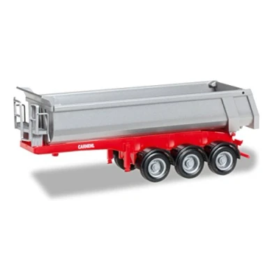 Image of herpa 076241 002 Other License Carnehl Round trailer 3a, miniature models, silver