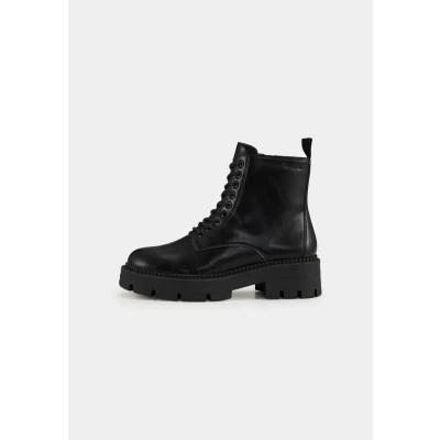 Image of Tamaris Platform ankle boots, Women&#039;s, Size: 3.5, Black uni High quality imitation leather