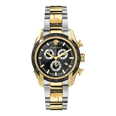 Image of Versace Men&#039;s watch Chrono V Ray VE2I00421 stainless steel, Bracelet