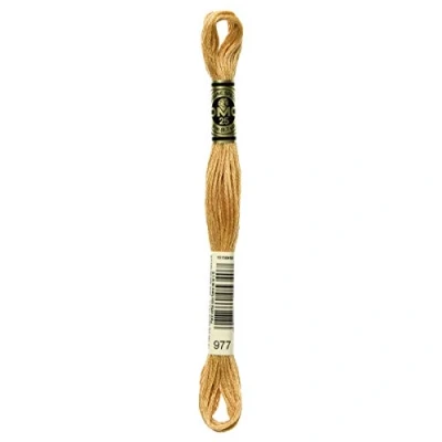 Image of DMC Stranded Cotton Thread for Hand Embroidery Colour 977 3 x 8m Skeins