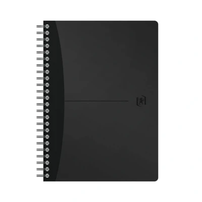 Image of Oxford Poly Opaque Wirebound Notebook A5 Assorted (5 Pack) 100101300