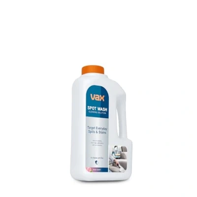 Image of Vax SpotWash 1 Litre Solution, For Rugs, Upholstery and Carpets, Use with SpotWashers