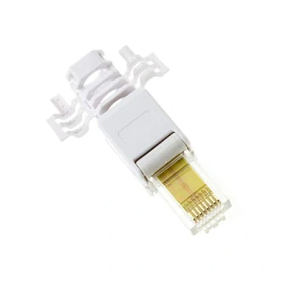 Image of kenable IDC Punch Down to RJ45 Plug for Cat5E Solid Network Ethernet Cable Connector [Cat5e]