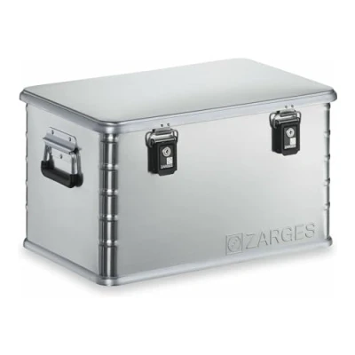 Image of Zarges Aluminium Combination Box, Mini Plus, Capacity 60 L, External LxWxH 600x400x330mm, Weight 4.5 Kg