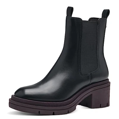 Image of MARCO TOZZI Women&#039;s 2 25460 41 Chelsea, Black/Purple, 4