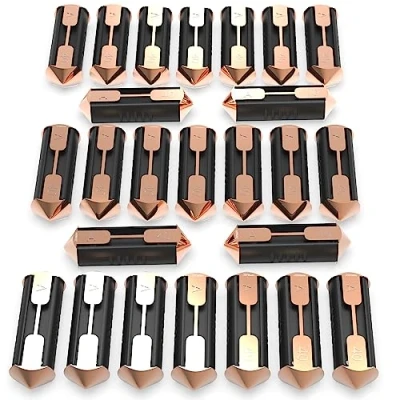 Image of AUPROTEC Torpedo Fuses Continental Ceramic Type Fuse: 40 amp grey, 25 pcs