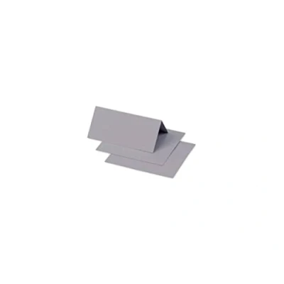 Image of Clairefontaine Ref 75032C Pollen Place Card (Pack of 25 Sheets) 85 x 40mm Sized, 210gsm Grained Card, Acid Free, Inkjet &amp; Laser Printer Compatible Koala Grey