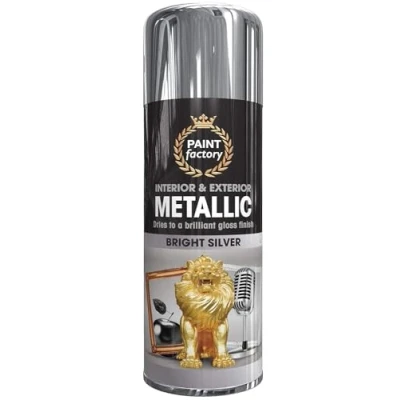 Image of Paint Factory All Purpose Silver Metallic, 400 ml
