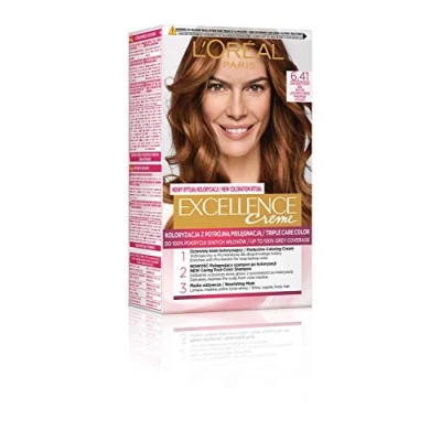 Image of L&#039;Oréal Paris Excellence 6.41 Hair Colour Light Amber Brown