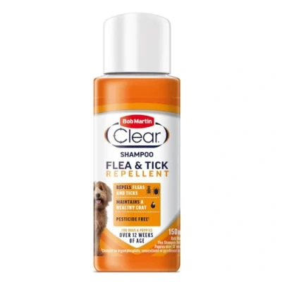 Image of Bob Martin Flea Shampoo 150ml 200g Bulk Deal of 6x