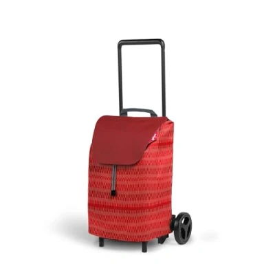 Image of GIMI Weight Carrier, Capacity 30 kg, Alloy Steel Polyester, red, 40 L