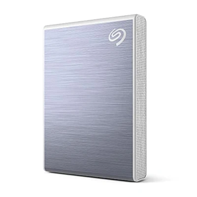 Image of Seagate One Touch SSD, 2TB, External USB 3.0, Blue, 1 year MylioCreate, 4 mo Adobe Creative Cloud Photography, 3 Rescue Services (STKG2000402)