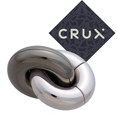 Image of Hanayama Cast Donuts Puzzle Level 4 of 6 Fairly Hard Includes Crux Sticker