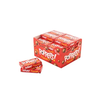 Image of Poppets Chewy Toffee 39g (Pack of 36)