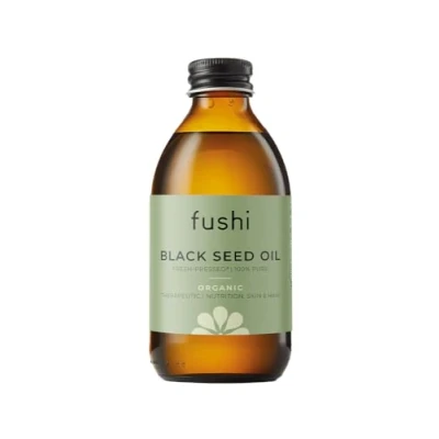 Image of Fushi Black Seed Oil 250ml Organic Virgin Fresh Pressed Improves the Condition of Hair, Skin, and Nails Best for Dry Inner Health &amp; Flaky Skin