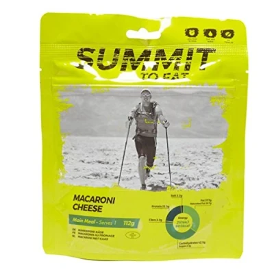 Image of Summit to Eat Macaroni Cheese Camping Trekking Food, Yellow, One Size