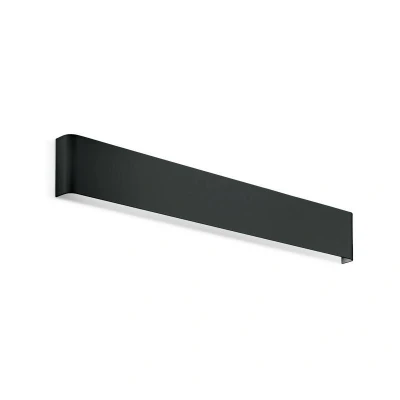 Image of DELTA 61cm Integrated LED Wall Lamp Black, 4000K