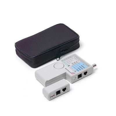 Image of StarTech.com Professional Multi Function RJ45 RJ11 USB and BNC Cable Tester Remote Network testing device