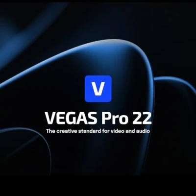 Image of VEGAS Pro 22 All in one software for video, audio and post production video editing cutting editor Windows 10/11 PC 1 license